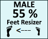 Feet Scaler 55%