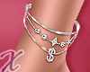 X* Anklet Dollar