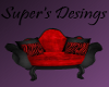 Red Couple Chair 