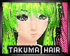 *Takuma hair - green