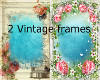 2 vintage frames