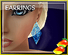 (RM) Earrings 3D L-Blue