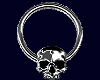 Silver Skull Septum M