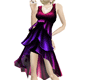 Long pink violet Dress