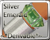 !*Silver Emerald Left*!