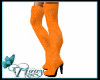 Orange ThighHigh Boots