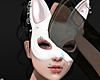 Kitty Mask White