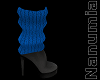 blue/black boots