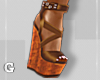 Gl Brown Sandals