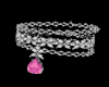 Ivy Pink Bracelet  L
