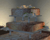 │Coral Wedding Cake