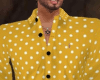 Mustard Dot Shirt