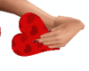 valentine heart purse