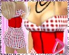 ~D Trendy Red dot dress