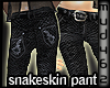 Snakeskin Black