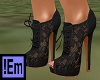 !Em Black Lace Shoes