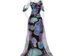 Iridescent Goth Gown