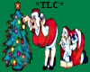 *TLC* Peek-a-Boo Santa
