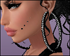 Black Earrings Hoops