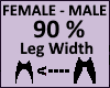 Leg Thigh Scaler 90%