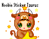 Cute Taurus Sticker