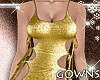 Golden Bow Dress