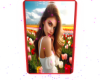 Girl with Tulips&eth;��&middot;