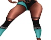 Teal Babydoll Pants
