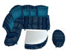 Ice Blue Couch