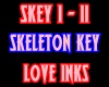 LOVE INKS-SKELETON KEY