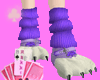 -|B|- Purple Neko Shoes