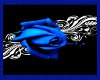(PFC) Blue Rose Rug