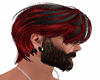 MAU/ GARU RED BLACK HAIR