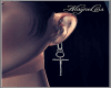 >A< Cross Earrings D