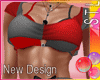 S**FULL OUTFITS RED GREY