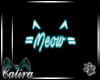 Meow Neon Sign