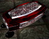 Blk/Red Gothic Coffin
