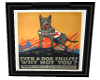 Army Dog Poster Vintage