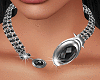 Silver+ Black Necklaces