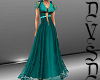 Teal Laced Over Dress