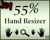 hand 55 female