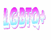 LGBT+ wall sign