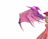 pink/purple wings