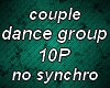 couple dance group 10p