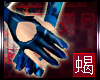 'S|| Kalev blue gloves