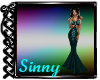 xSx Teal Elegant  Dress