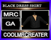 BLACK DRESS SHIRT