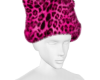 pink cheetah beanie<3