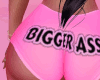 Pink-Bigger Ass Shorts L