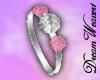 Diamond & Pink Ice Ring
